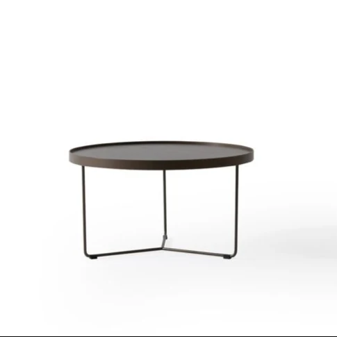 Холна маса «Mergui Small» естествен фурнир, размер 104х34х104см