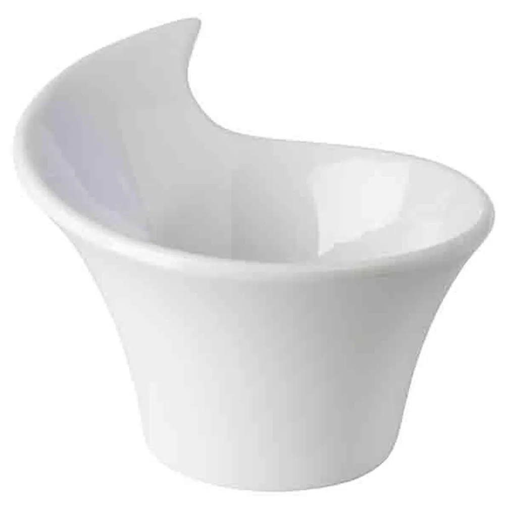 (24 бр.) Купичка - MINI - Меламин - 70ml - правоъгълна - 85x70mm - Дълбочина: 60mm - Бяло