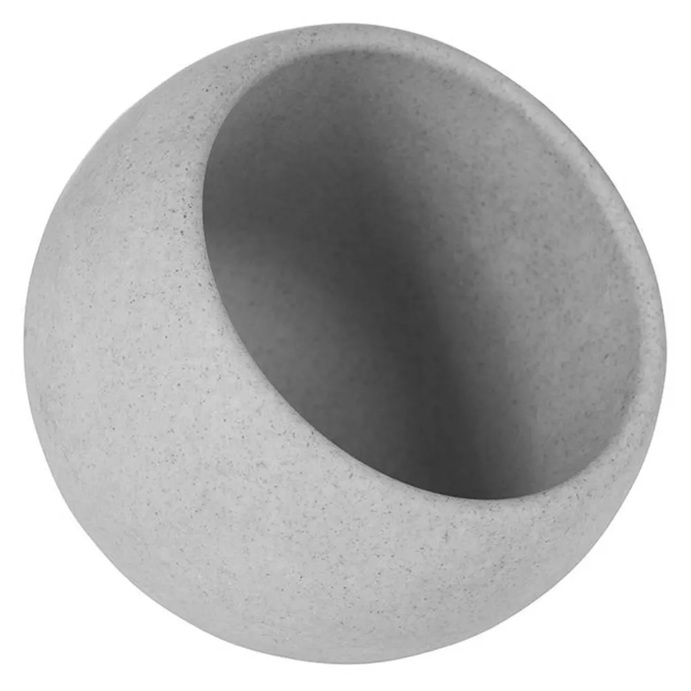 Купичка - MOON - Меламин и дърво - 50ml - правоъгълна - 80x80mm - Дълбочина: 75mm - Сиво