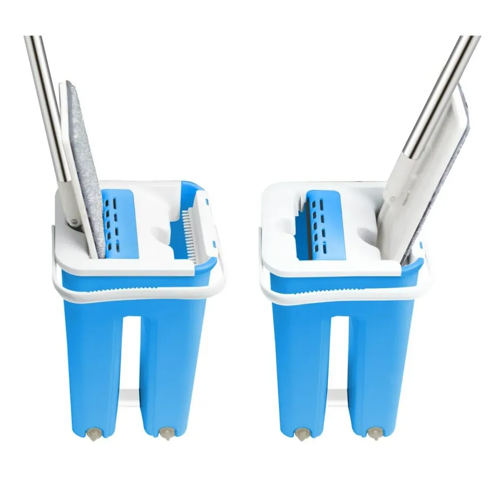 Mop Bucket Esperanza EHS004 Син Бял Микрофибър