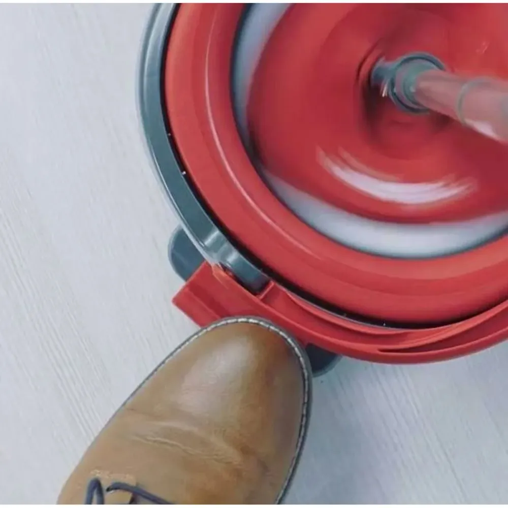 Mop Bucket Vileda 167751 Черен Червен Микрофибър Пластмаса