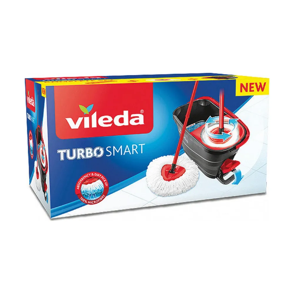 Mop Bucket Vileda Turbo Smart На почва