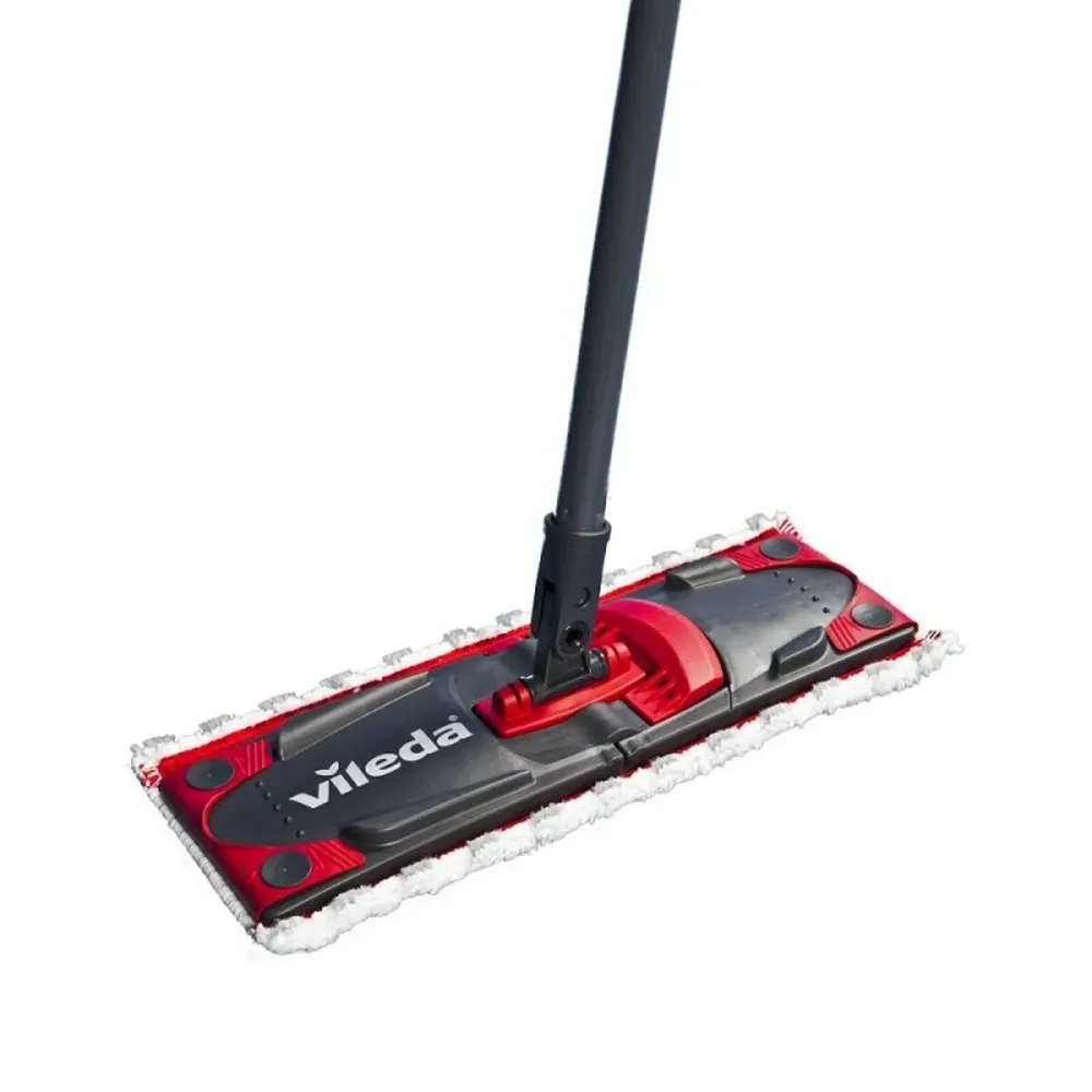 Mop Bucket Vileda Ultramax Черен Червен Пластмаса влакно