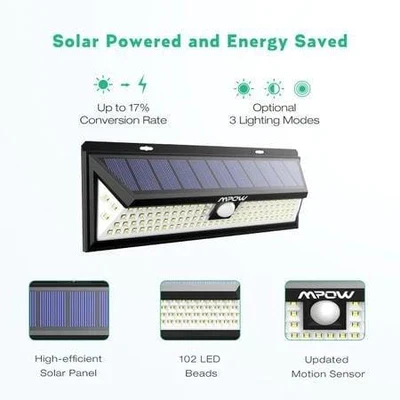 Соларна лампа MPOW 102 LED