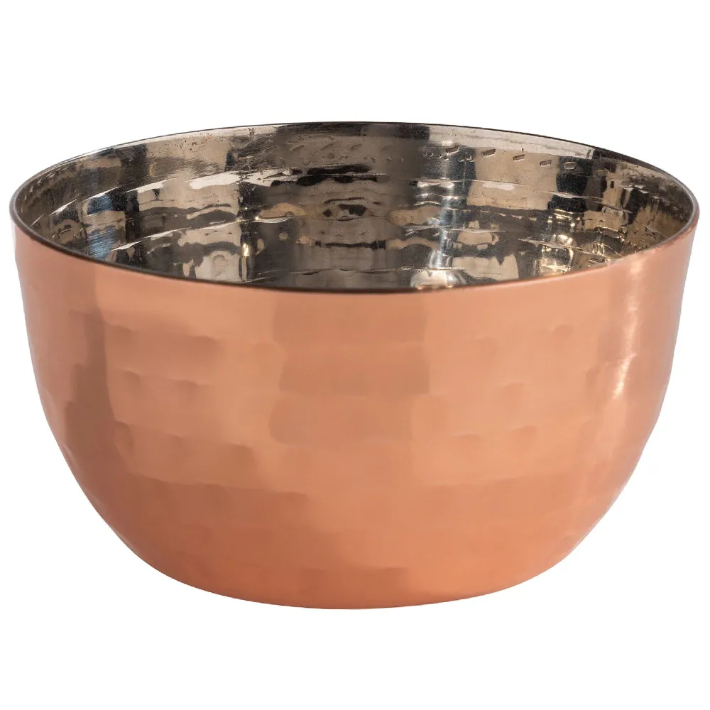 (6 бр.) Купичка - MUMBAI - Неръждаема стомана - 150ml - Ø 85mm - Дълбочина: 45mm - Мед