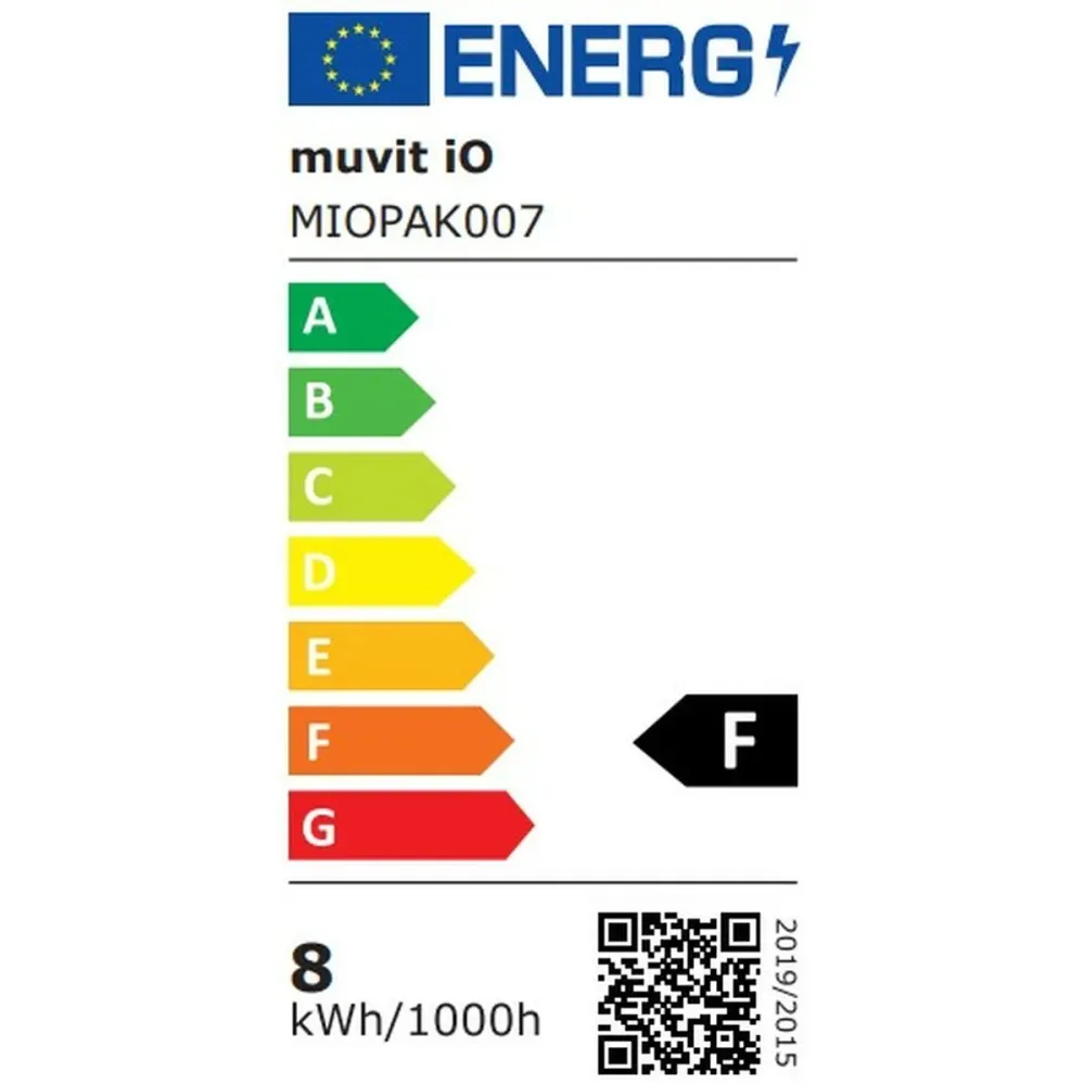 Смарт Крушка Muvit iO 9 W E27 800 lm Wi-Fi LED 2700 K 6500 K