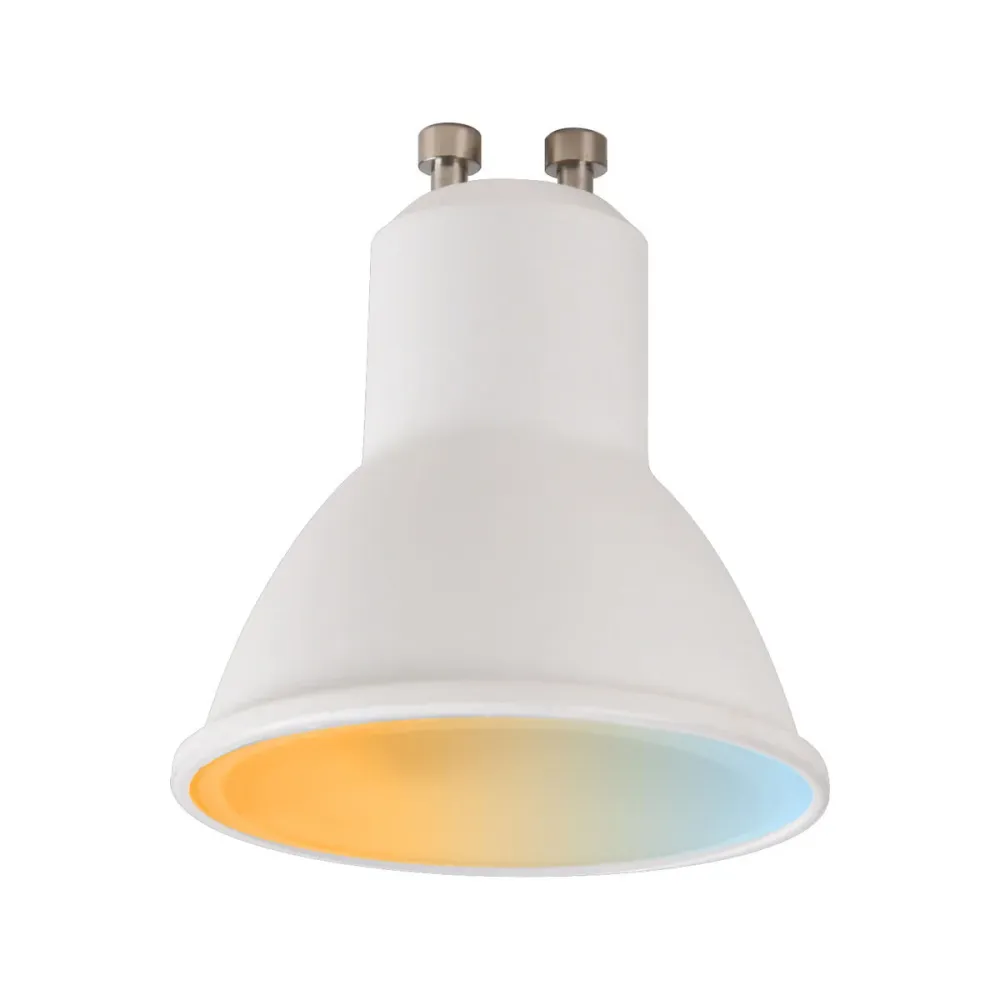 Muvit iO, Смарт Wi-Fi LED крушка Spot GU10 400 lm, бял