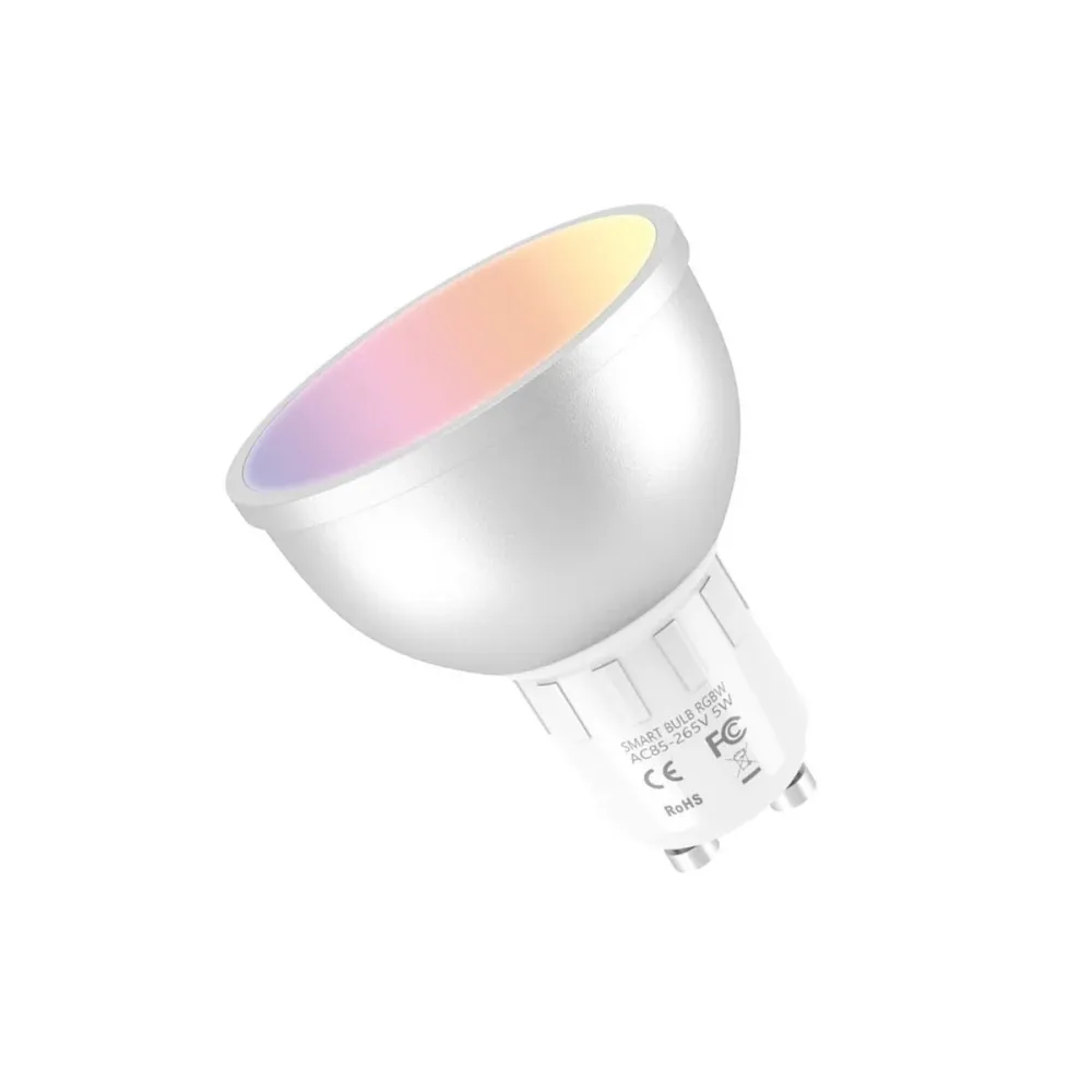 Muvit iO, Смарт Wi-Fi LED крушка Spot GU10 5 W 400 lm, бял