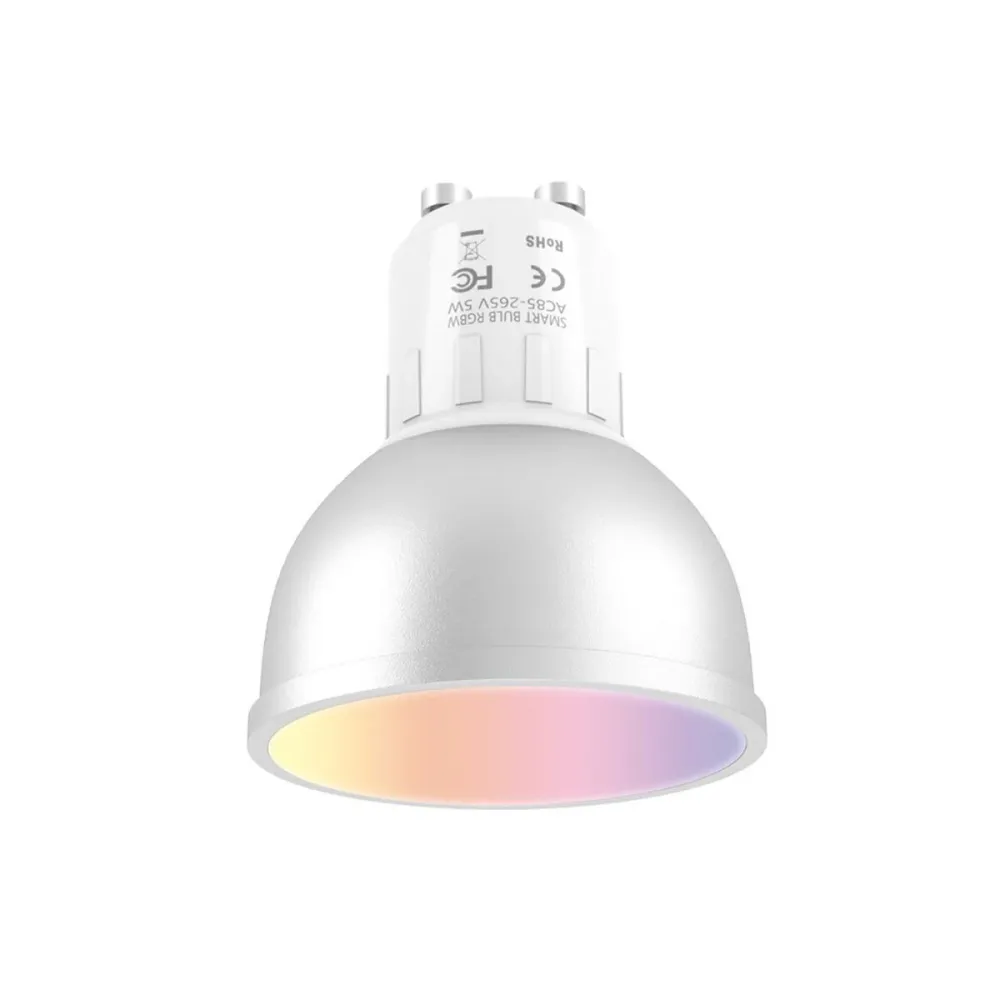 Muvit iO, Смарт Wi-Fi LED крушка Spot GU10 5 W 400 lm, бял