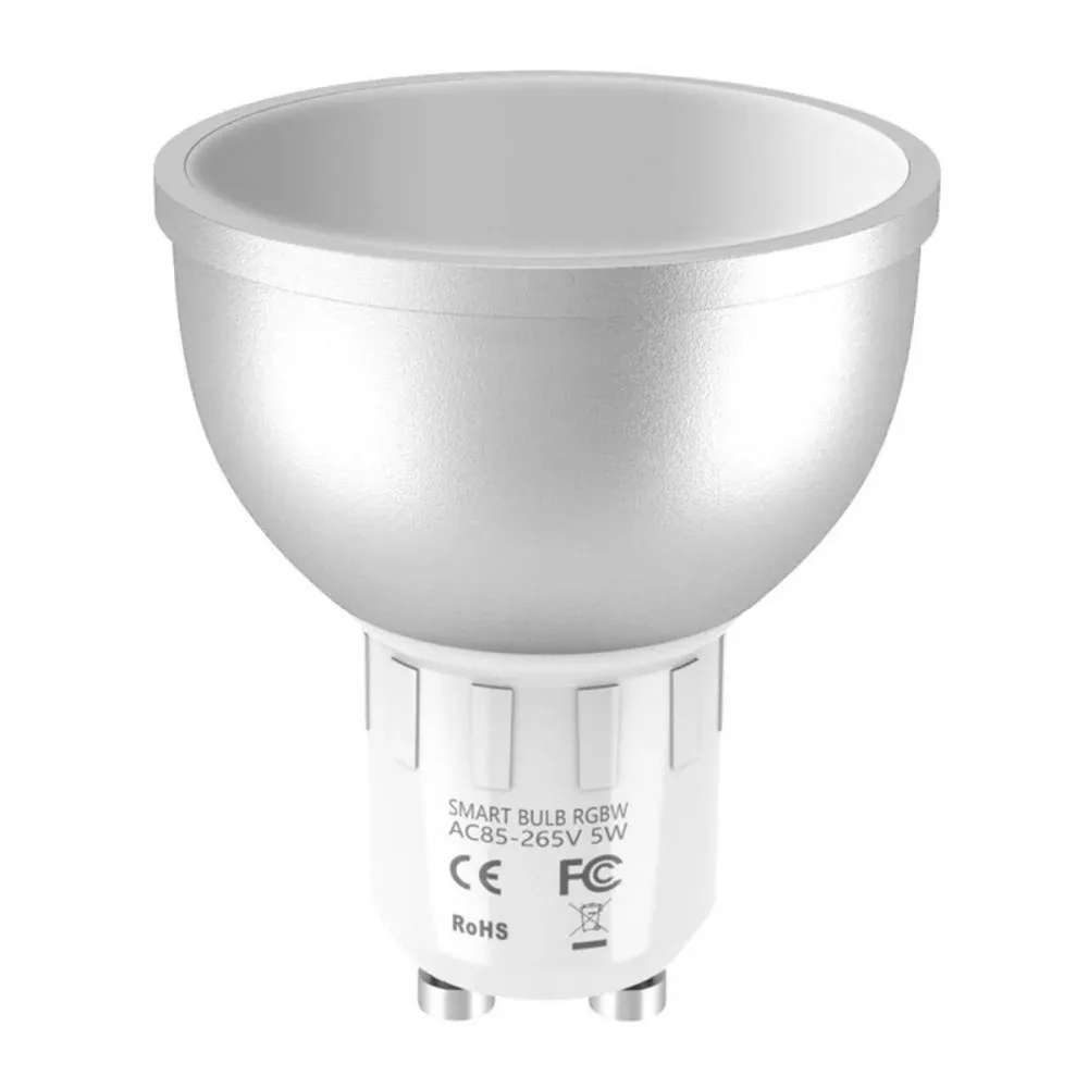 Muvit iO, Смарт Wi-Fi LED крушка Spot GU10 5 W 400 lm, бял