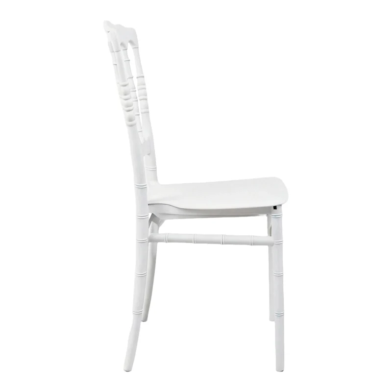 Стол NAPOLEON pp бял 38.5x46.5x89см