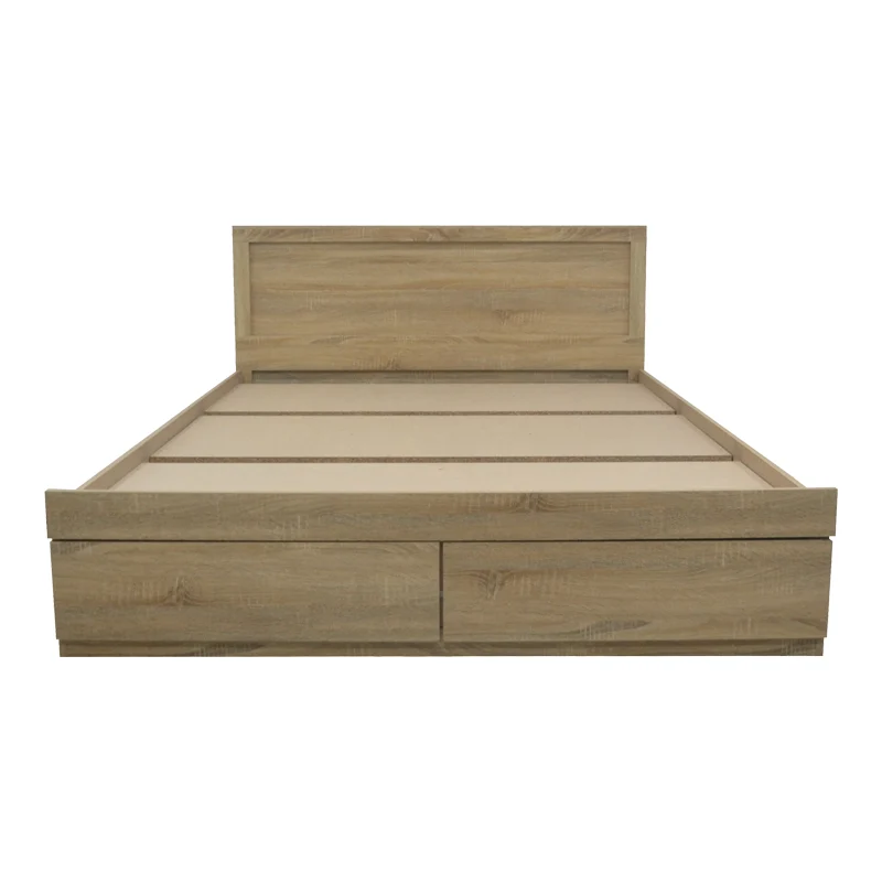 Легло OLYMPUS с чекмедже в светъл дъб 150x200см