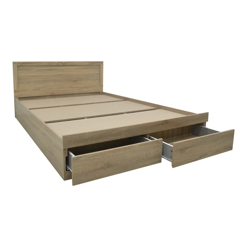 Легло OLYMPUS с чекмедже в светъл дъб 150x200см