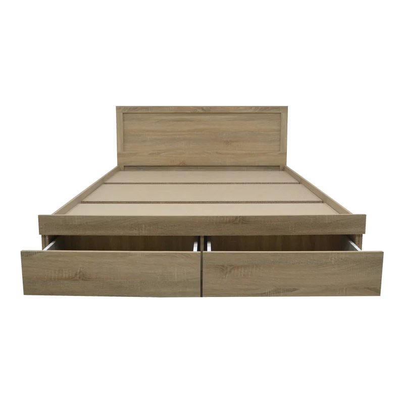 Легло OLYMPUS с чекмедже в светъл дъб 150x200см