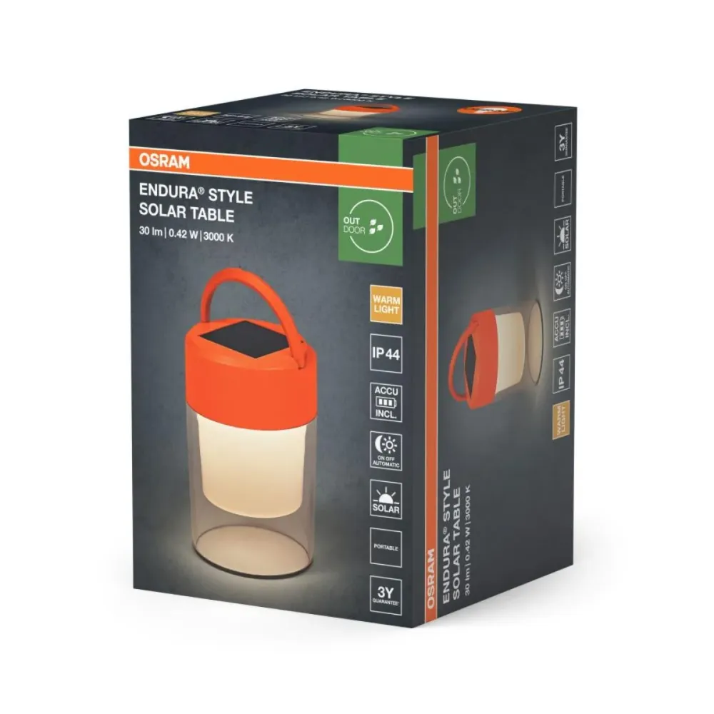 ГРАДИНСКИ СОЛАРЕН ФЕНЕР OSRAM ОРАНЖЕВ