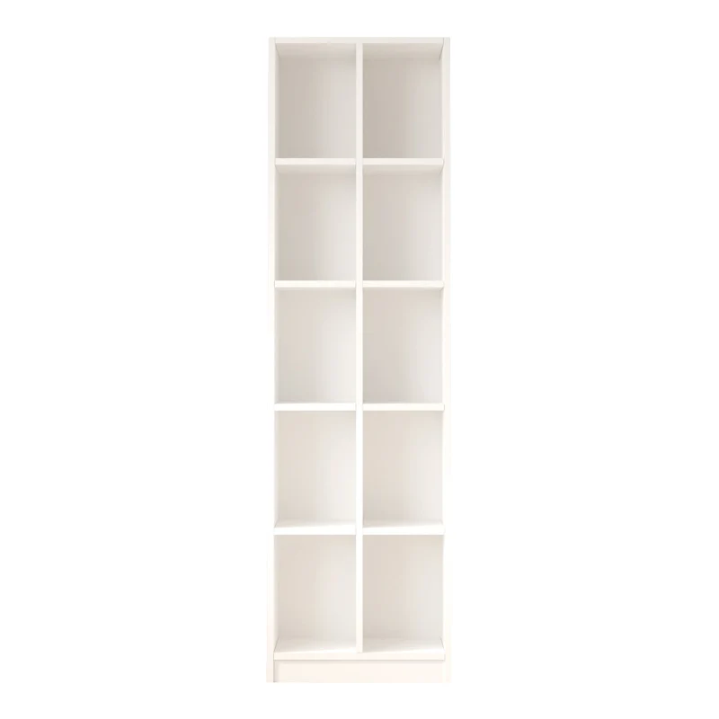 Библиотека Oteca бял цвят 51.1x25.4x180см