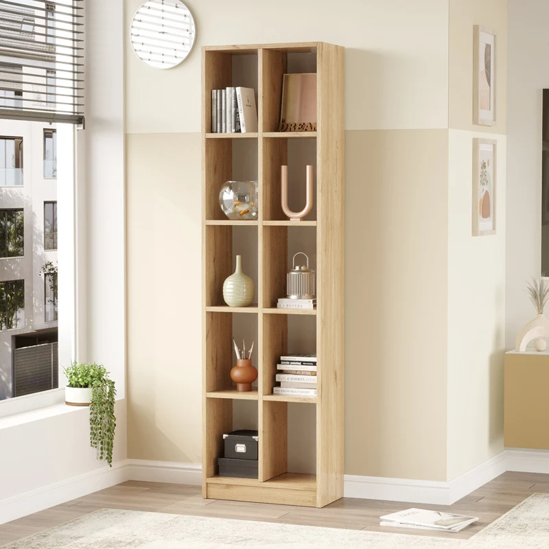Библиотека Oteca естествен цвят 51,1x25,4x180см