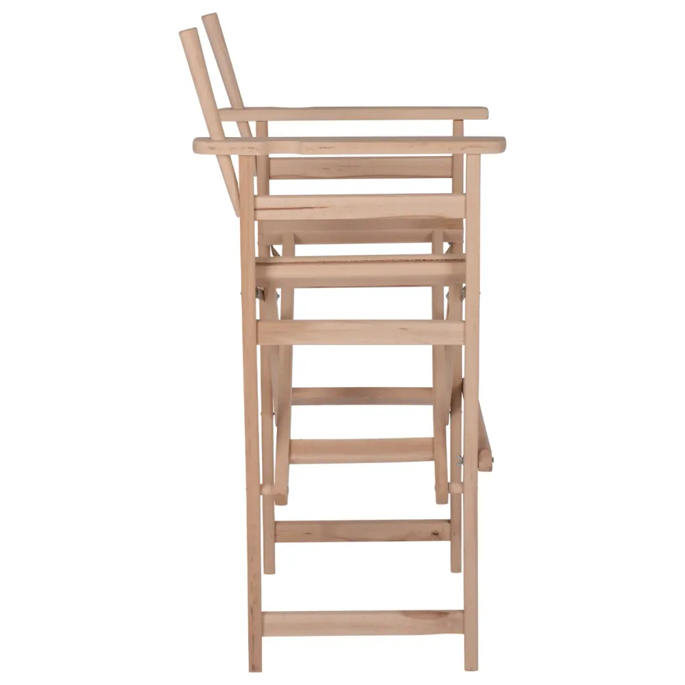 Рамка за режисьорски бар стол PALMER небоядисан 57x57x117см