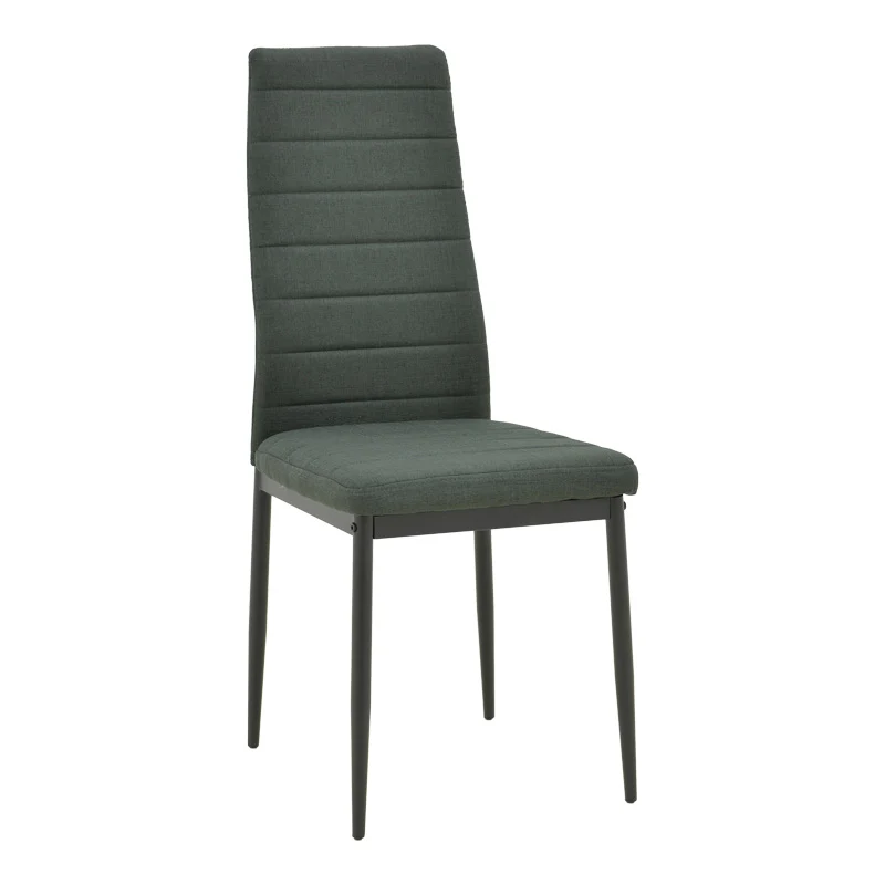 Стол PARKER плат в цвят антрацит с черни метални крака 39,5x48x95см