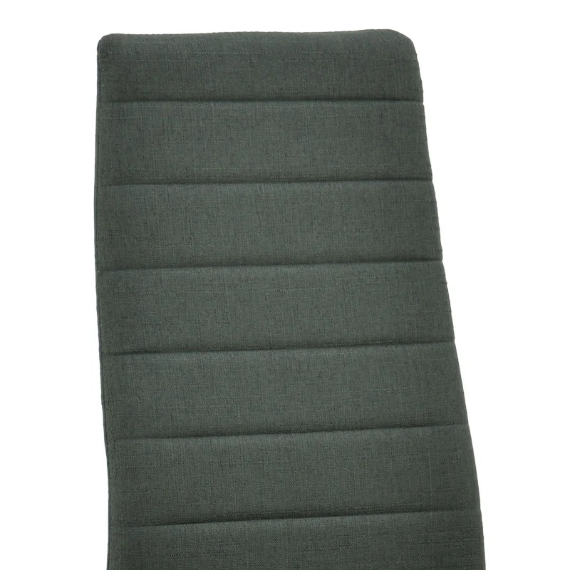 Стол PARKER плат в цвят антрацит с черни метални крака 39,5x48x95см
