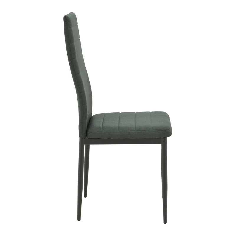 Стол PARKER плат в цвят антрацит с черни метални крака 39,5x48x95см