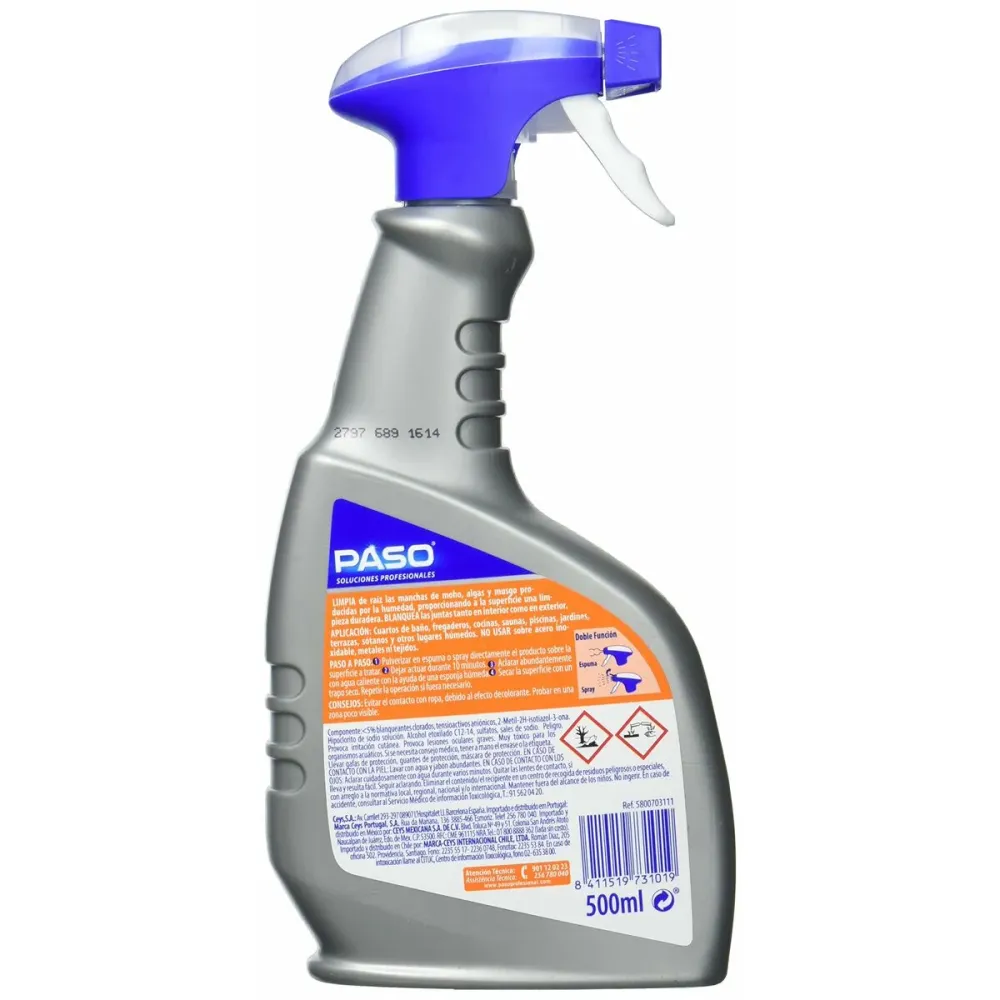 Против овлажняване Paso 500 ml Премахване на плесен