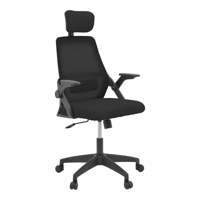 Офис стол Peja дамаска мрежа черен 58x60x107-117см
