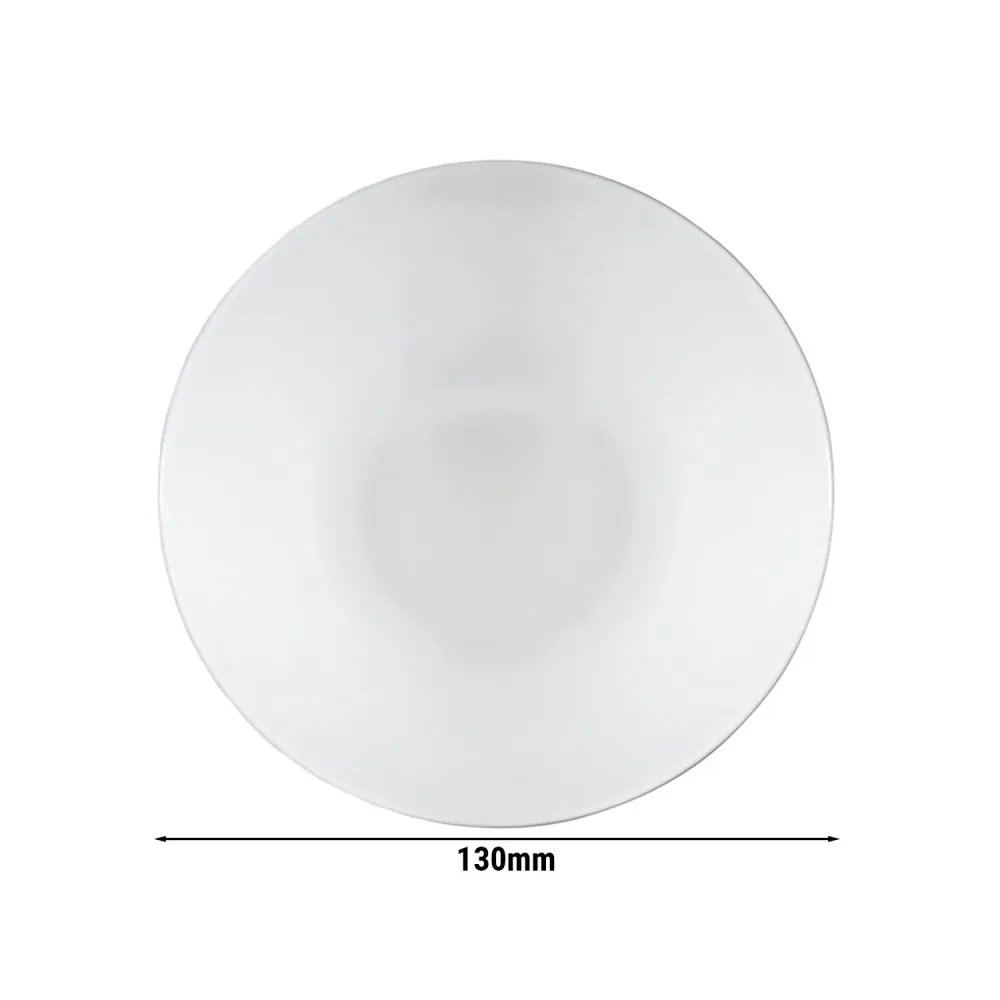 (24 бр.) Купичка за десерт/салата - PERA - Порцелан - 250ml - Ø 130mm - Дълбочина: 85mm - Бяло