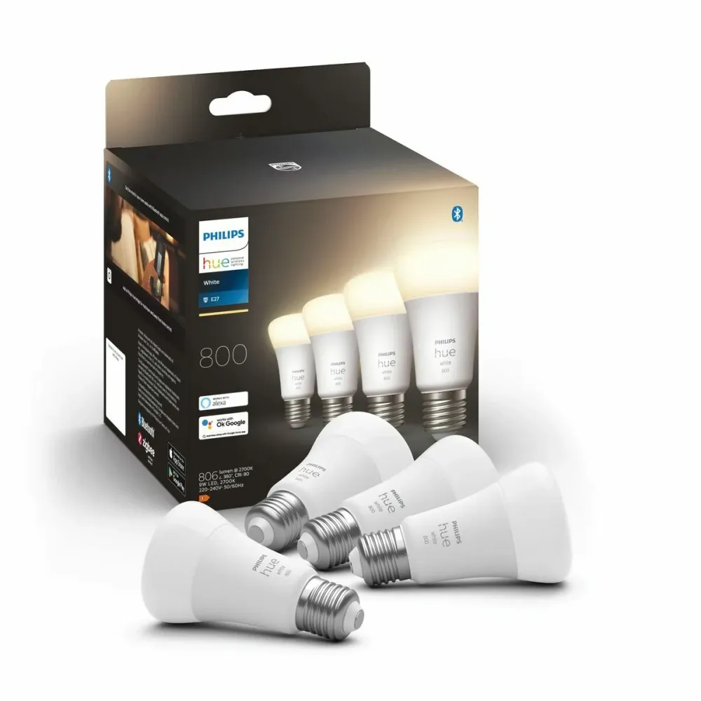 Смарт Крушка Philips 60 W 9 W E27 LED 2700 K 800 lm