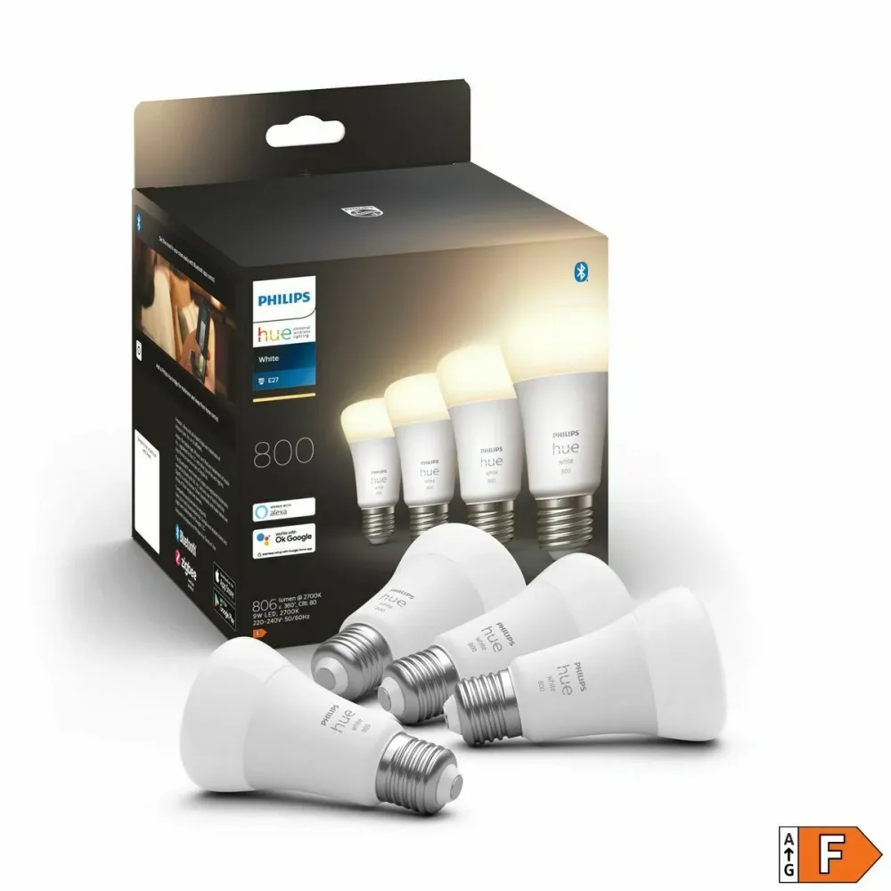 Смарт Крушка Philips 60 W 9 W E27 LED 2700 K 800 lm