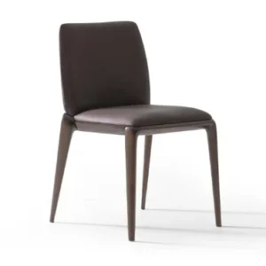Трапезен стол «Pinot» с естествена кожа