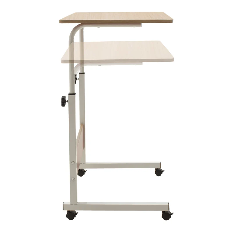 Офис бюро Piper MDF в цвят светъл дъб 60x40x69-90см