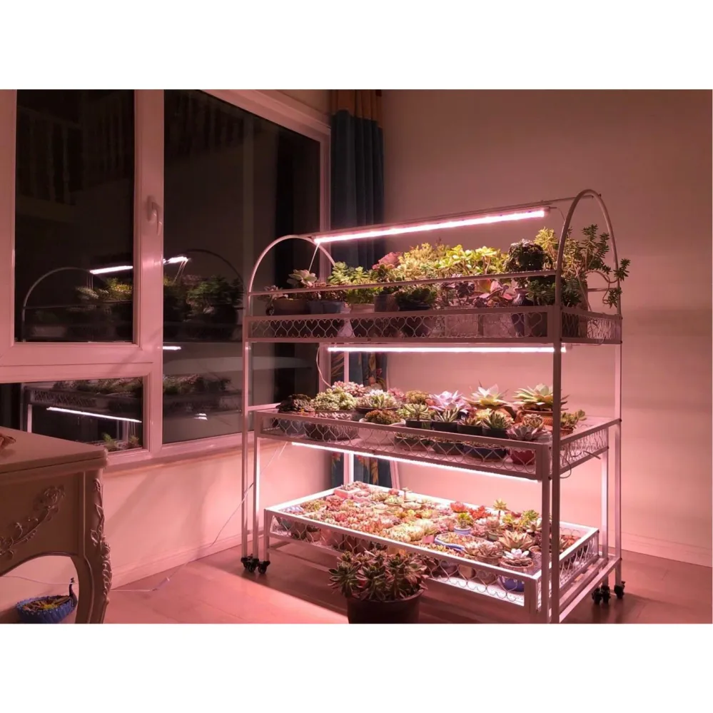 Двойна лампа за растеж на растения 50 см | PlantGlow 1