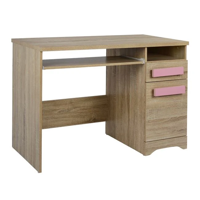 Бюро PLAYROOM Гърл сонома-розов цвят 110x55x76.5см