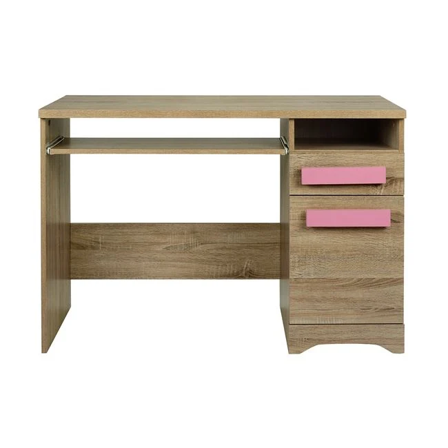 Бюро PLAYROOM Гърл сонома-розов цвят 110x55x76.5см