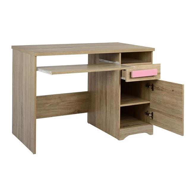 Бюро PLAYROOM Гърл сонома-розов цвят 110x55x76.5см