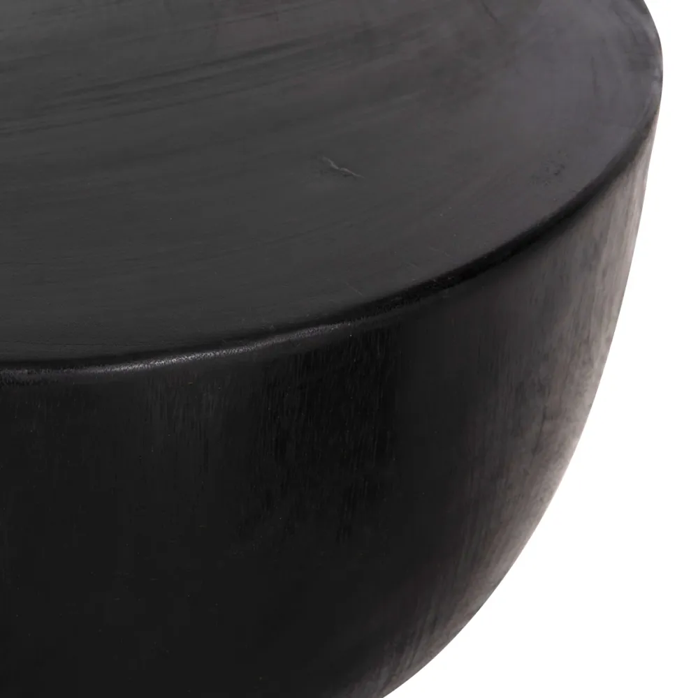 Помощна маса POMPU черен цвят Φ58x34см