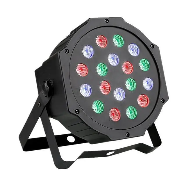 Powerful spotlight decoration LED Mini Flat Par Light OEM, 4 modes, 36 led diodes