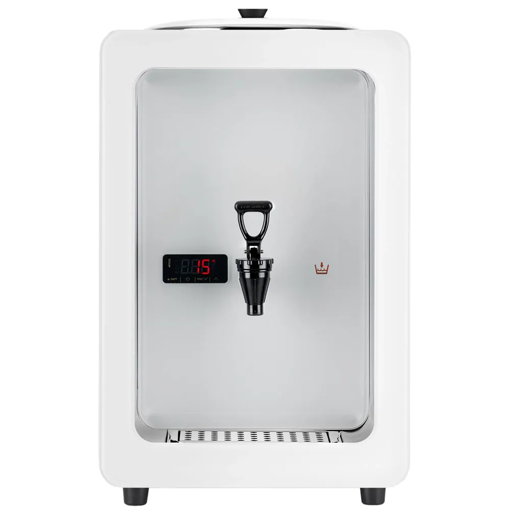 Съд за топло мляко PREMIUM - Дигитален - 10l - 1,8kW - Бяло - вкл. кран
