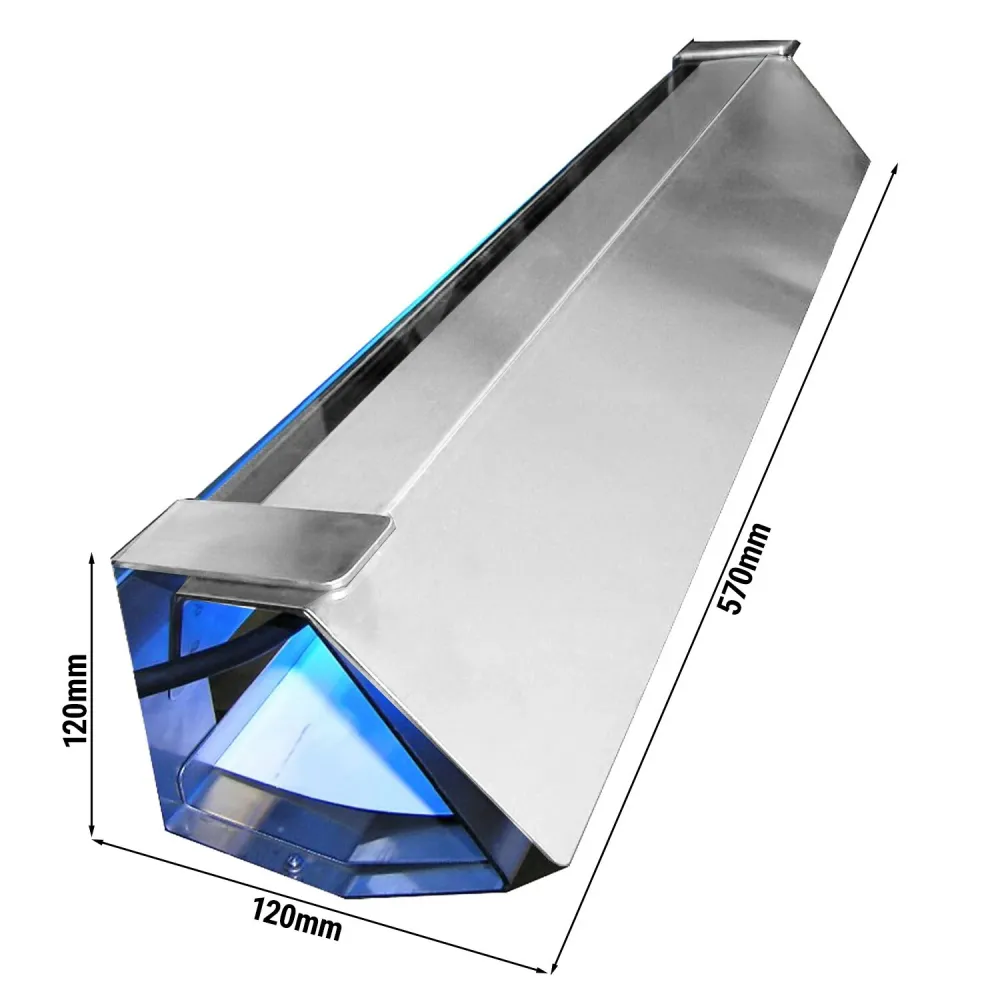 Инсектицидна лепилна лампа PREMIUM - за до 10m² - 1x15W UV-