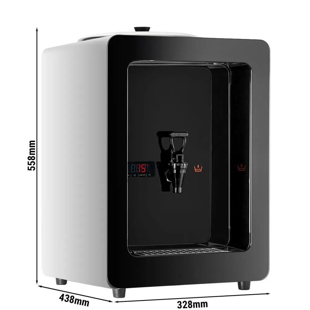 Съд за топло мляко PREMIUM - Дигитален - 5l - 1,20kW - Черно - вкл. кран