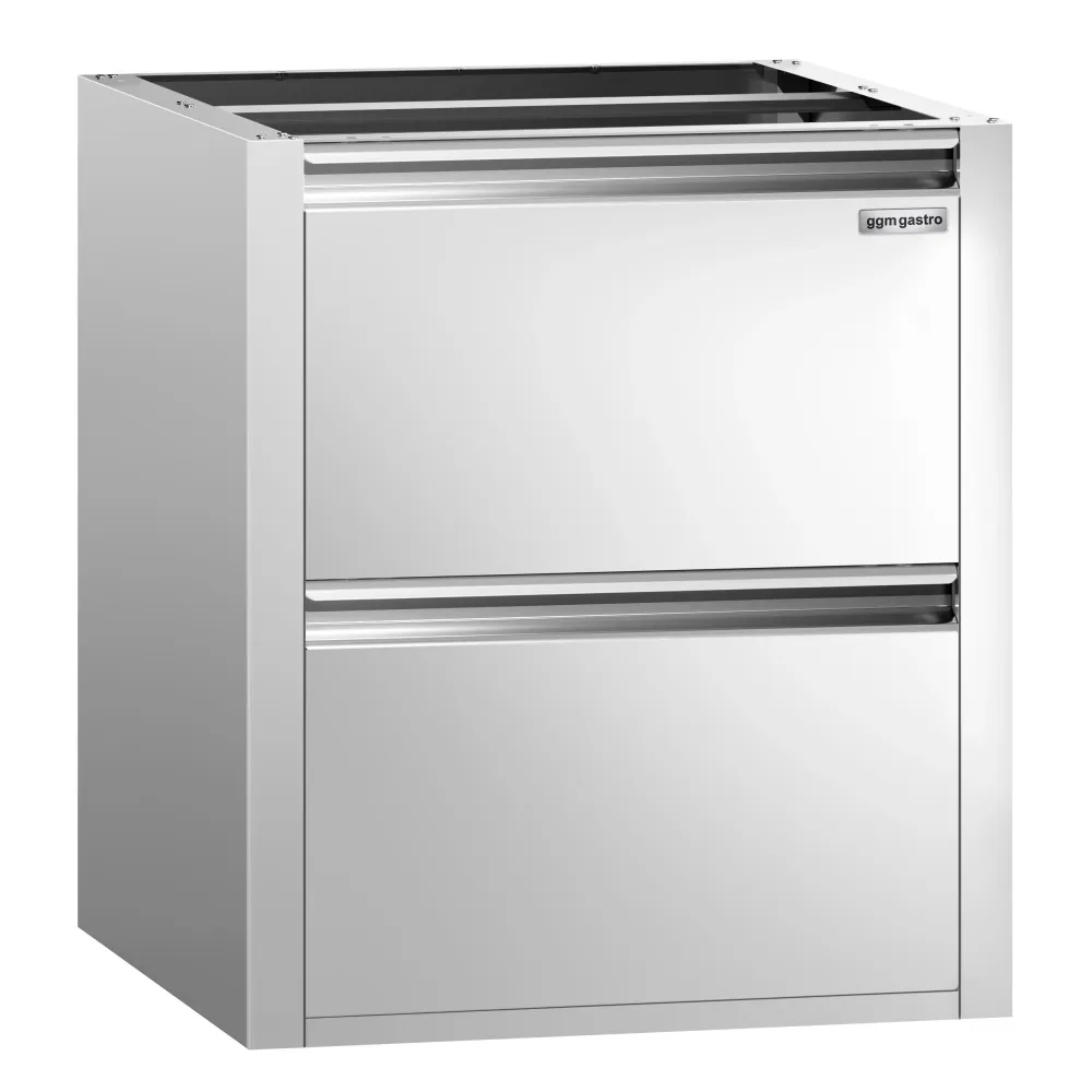 Блок с чекмеджета PREMIUM - 400x760mm - 2 чекмеджета - за ATK 800mm дълбочина