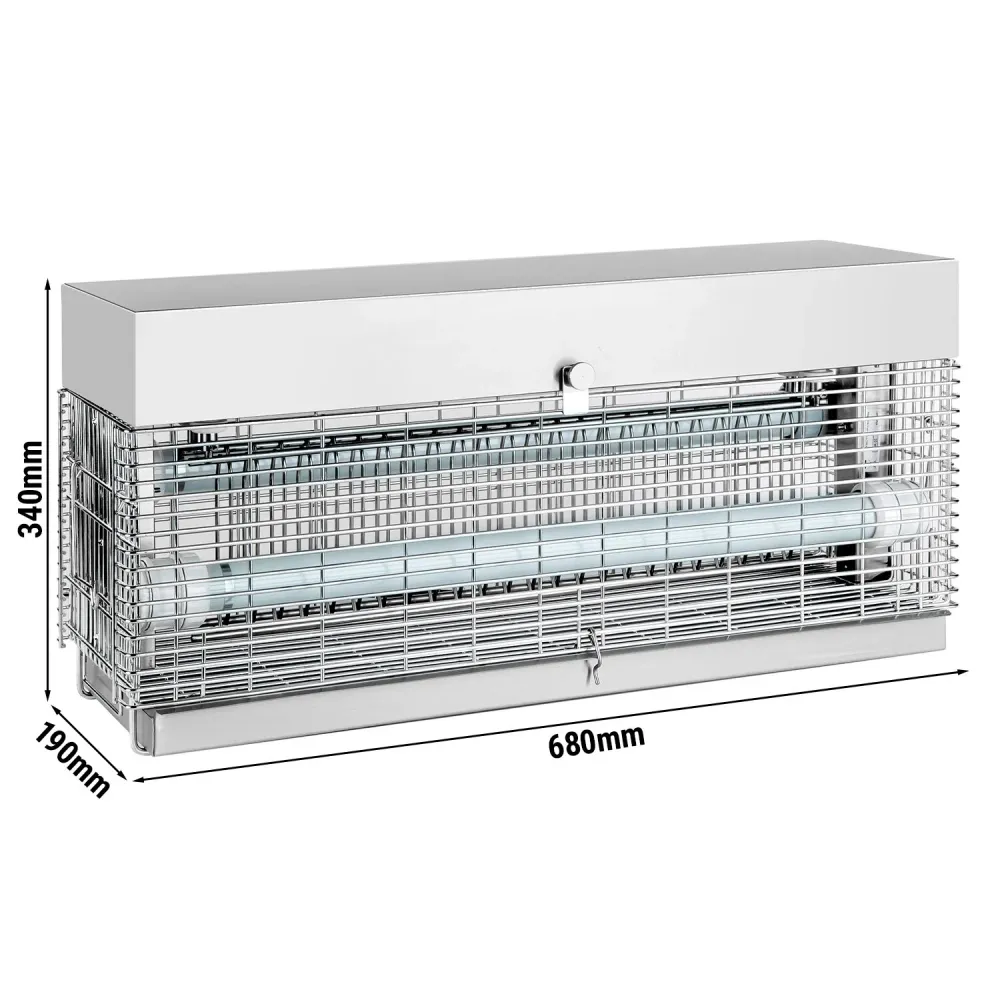 Електрически унищожител на насекоми PREMIUM - за 80-150m² - 2x20W UV-