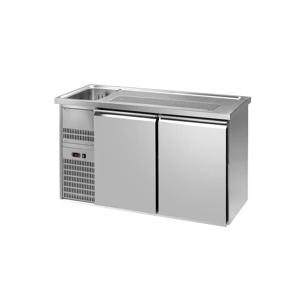 Хладилна маса PREMIUM PLUS - 1550x700mm - 2 врати