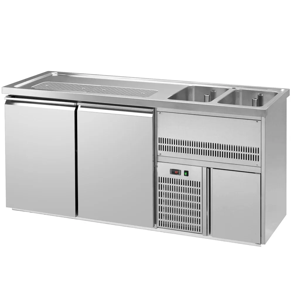Хладилна маса PREMIUM PLUS - 1950x700mm - 2 врати
