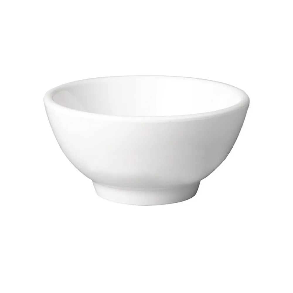 (6 бр.) Купичка - PURE - Меламин - 300ml - Ø 130mm - Дълбочина: 65mm - Бяло