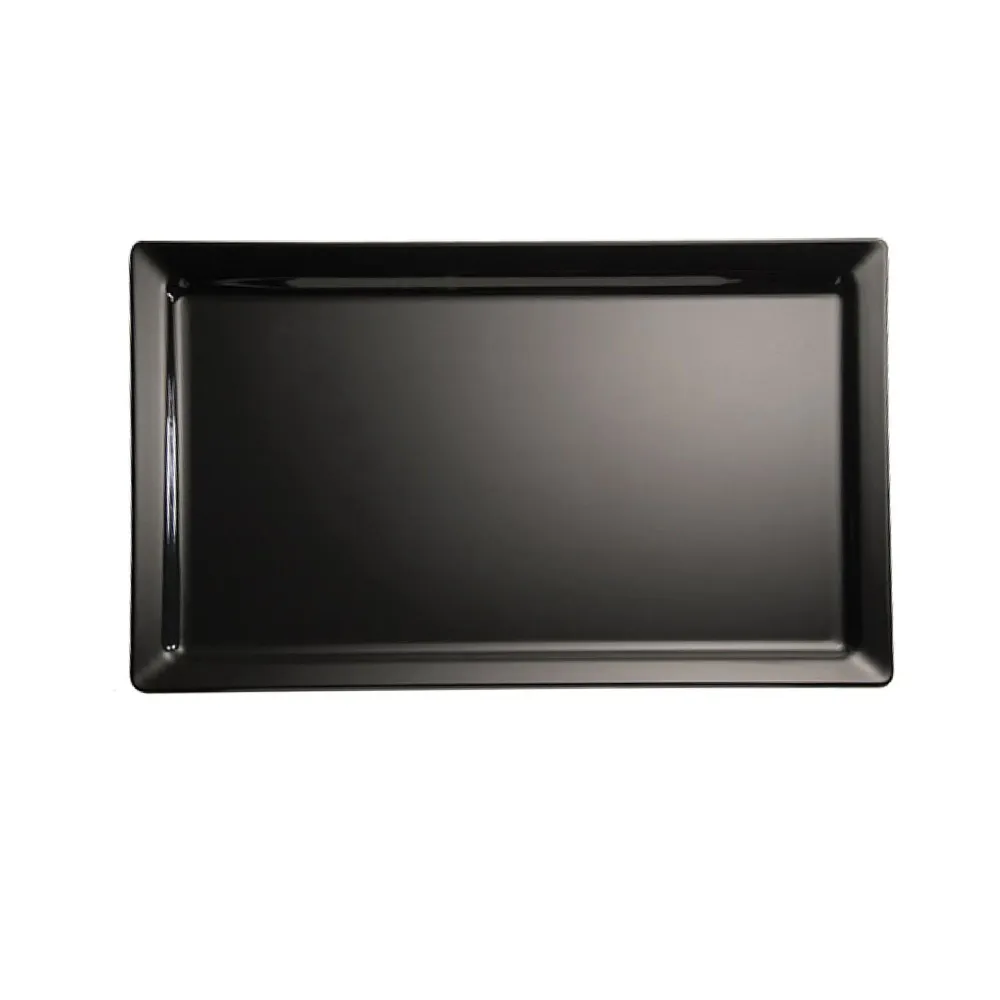 (6 бр.) Гастронорм тава GN 1/3 - PURE - Меламин - 325x176mm - Дълбочина: 30mm - Черен