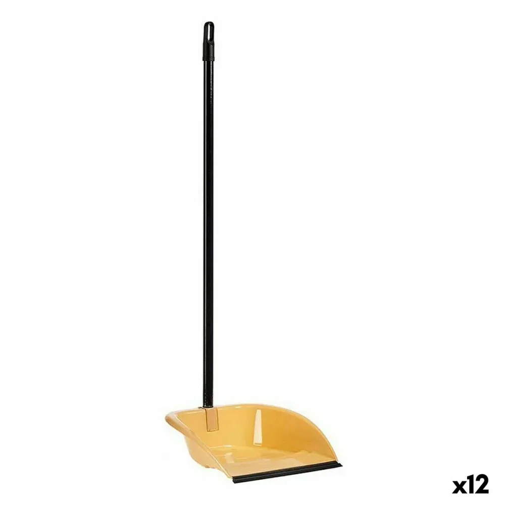 Лопата за Прах Сгъваем Сметана PVC Метал 28,5 x 87,5 x 31 cm (12 броя)
