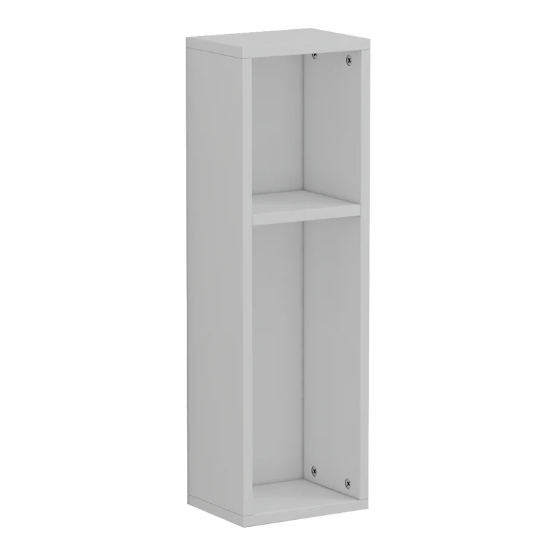 Стенен рафт Racks бял цвят 20х15х65см