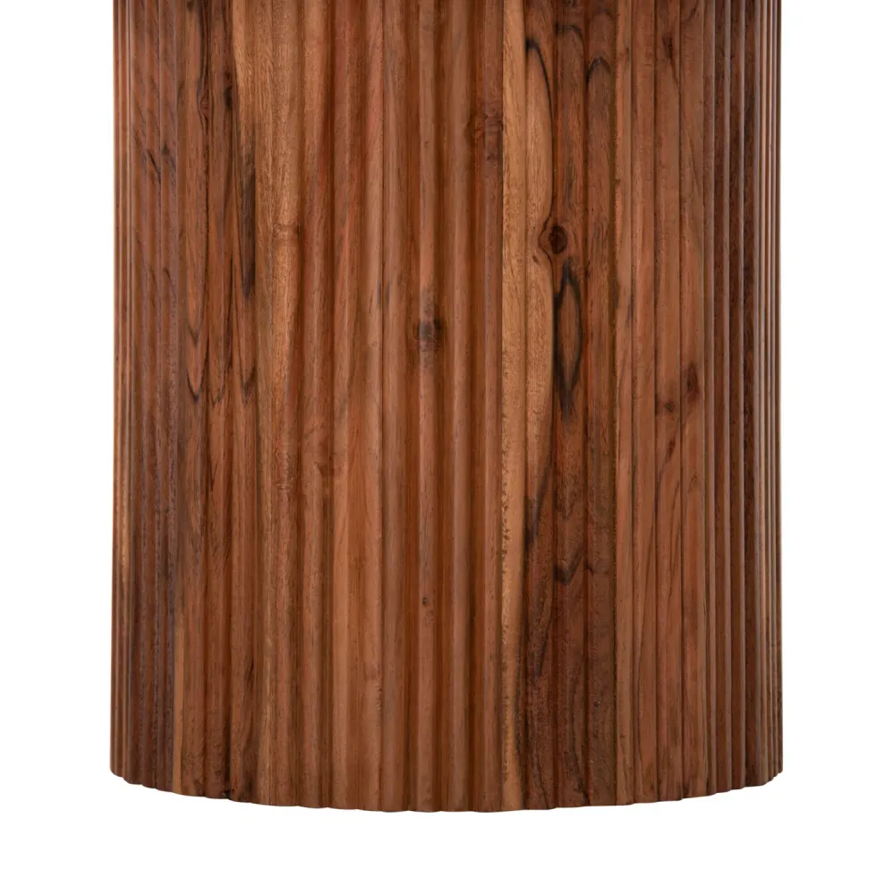 Странична маса RAJJEH естествен цвят Φ60x45Hсм